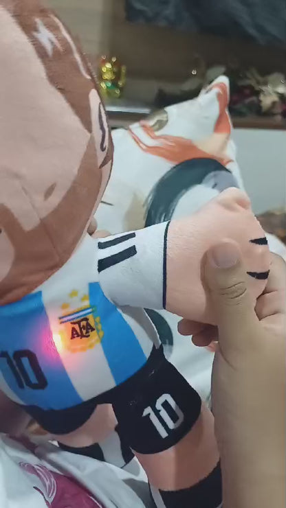 Peluche Messi con IA