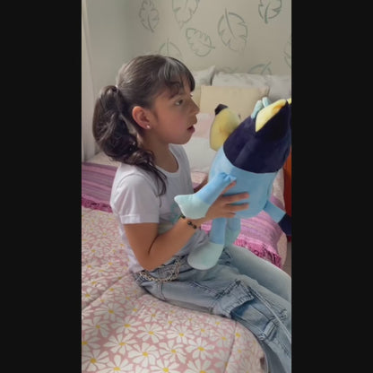 Peluche Bluey con IA